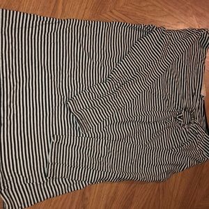 Micheal Kors long sleeve striped shirt